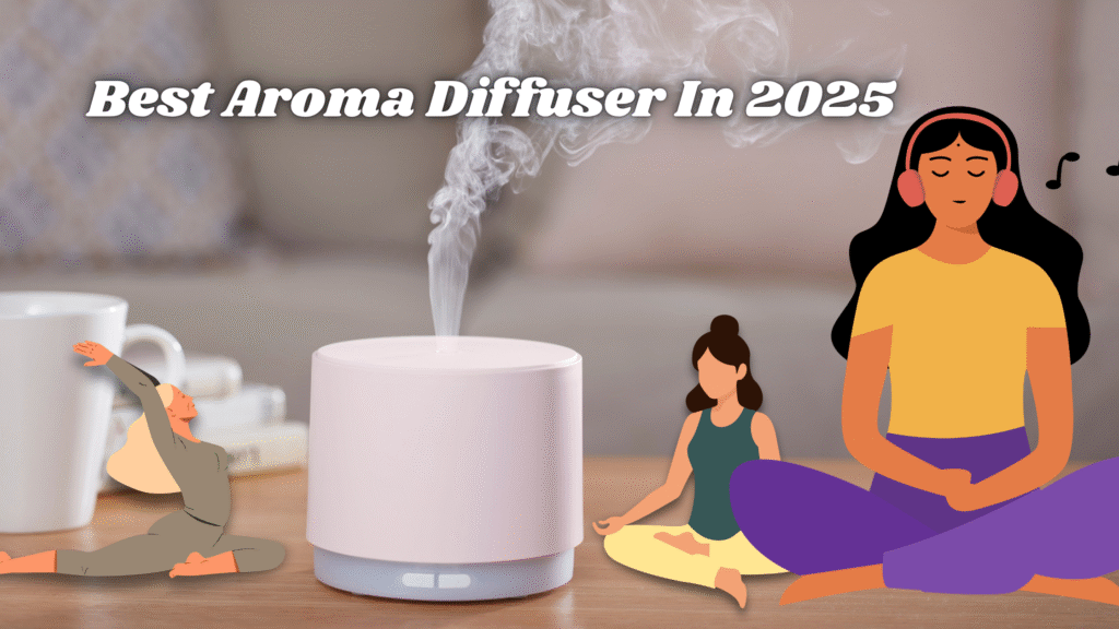 sample pic of of how the product help which is i make a blog. "Best-selling ASAKUKI aroma diffuser with relaxing scene – perfect for home wellness in 2025."