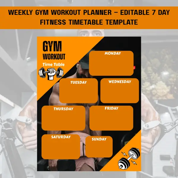 FITNESS PLANNER 2025